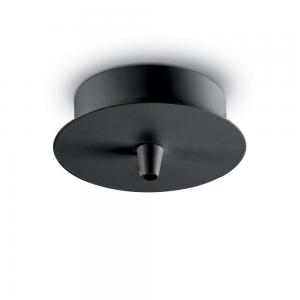 Аксессуар Ideallux ROSONE METALLO 1 LUCE ROUND NERO 123295