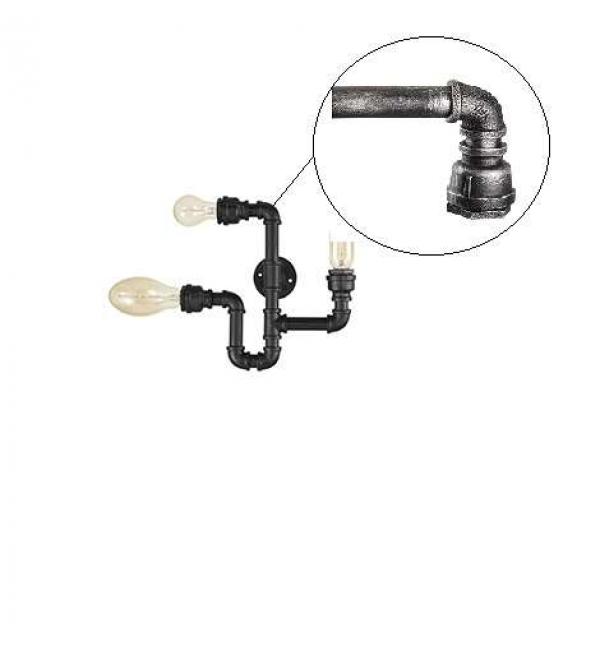 Светильник Ideallux PLUMBER AP3 VINTAGE 175317