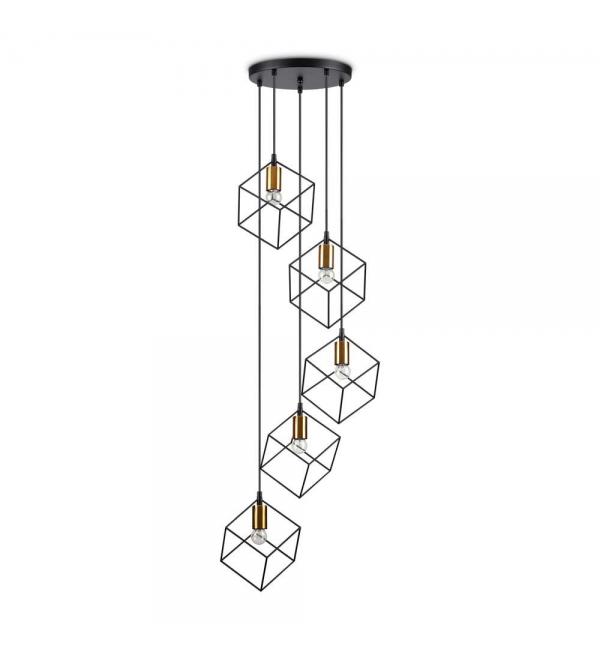 Светильник Ideallux ICE SP5 NERO 237664