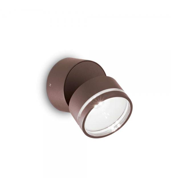 Светильник Ideallux OMEGA AP ROUND COFFEE 4000K 247069