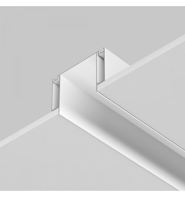 Алюминиевый профиль ниши скрытого монтажа для ГКЛ потолка Maytoni Technical ALM-11681-PL-W-2M